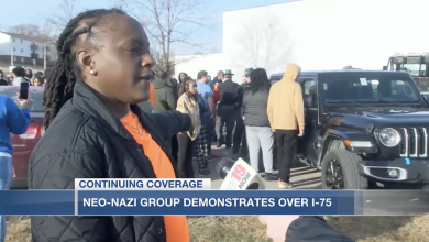 Photo of Black community confronts white supremacists in Cincinnati: ‘We will not hesitate to protect our community’